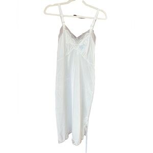 Vintage kayser slip dress white size 34